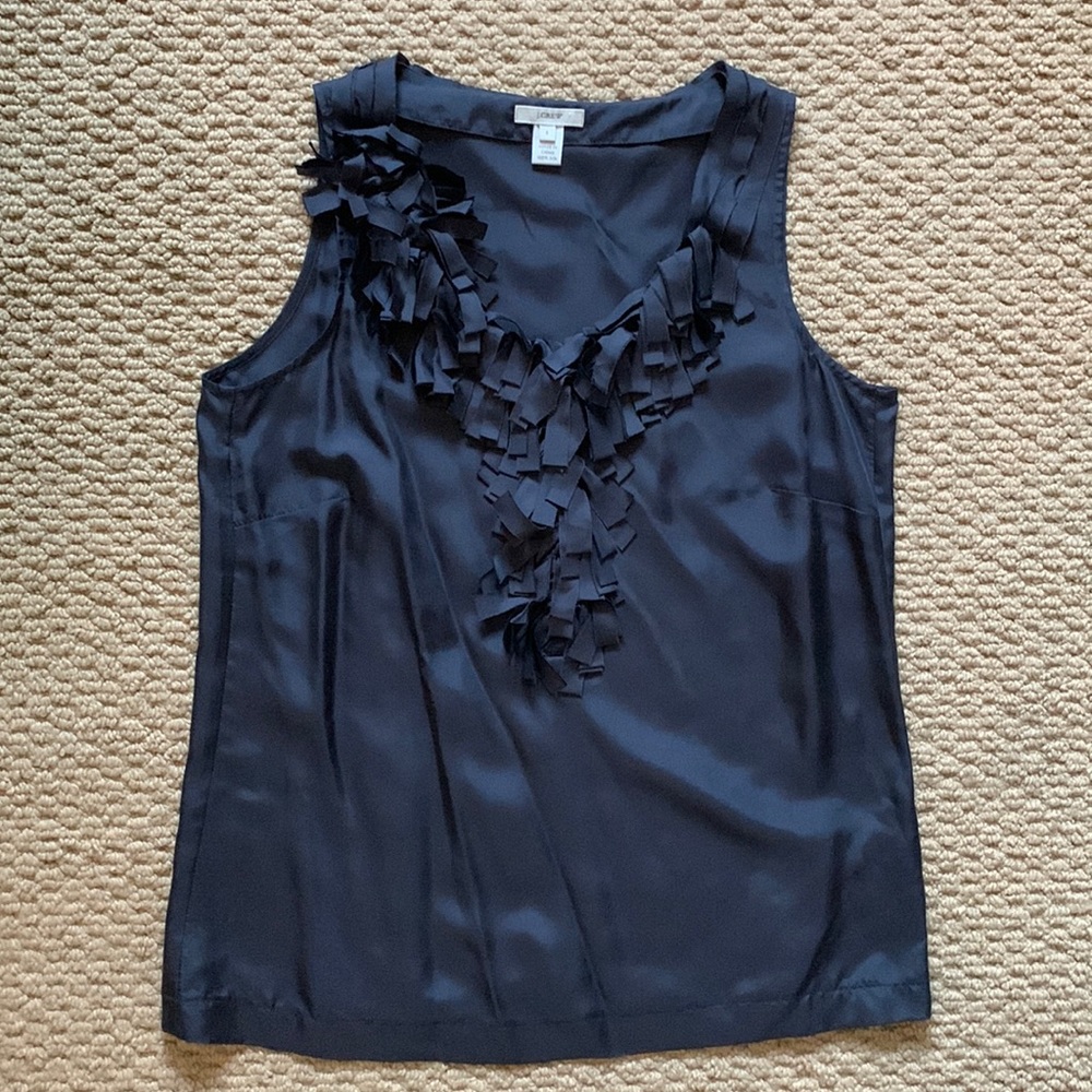 [J. Crew] Silk Top